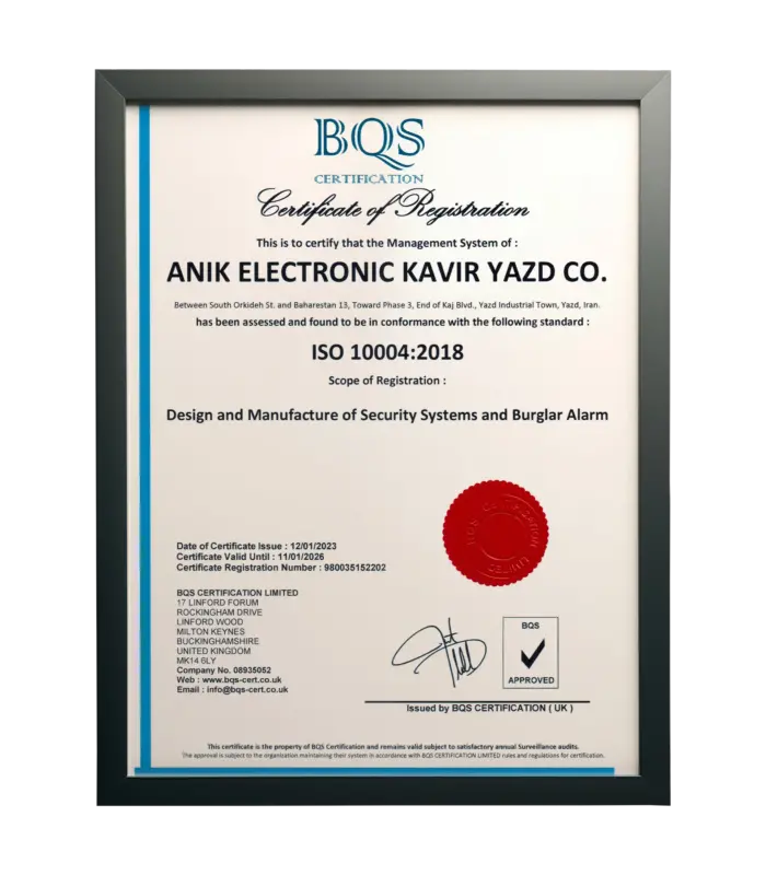 ISO 10004 Certification